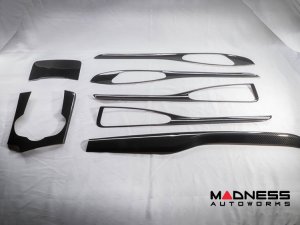 Alfa Romeo Stelvio Complete Interior Trim Kit - Carbon Fiber Alfa Romeo Stelvio Complete Interior Trim Kit - Carbon Fiber